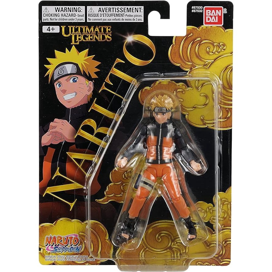 Naruto Boneco Ultimate Legends Naruto Uzumaki F0075-8 - BALAÚSTRES