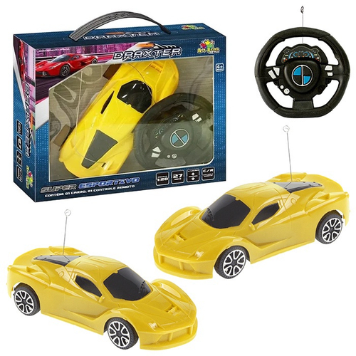 Carrinho Controle Remoto Hot Wheels Dreamer Amarelo Candide - Amarelo