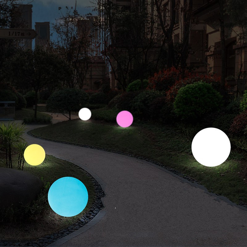 7 Cores Rgb Led Flutuante Magic Ball Led Iluminado Lampadas De Mesa Bar Piscina Bola De Luz Ip68 Moveis Exterior Com Remoto Nas Americanas