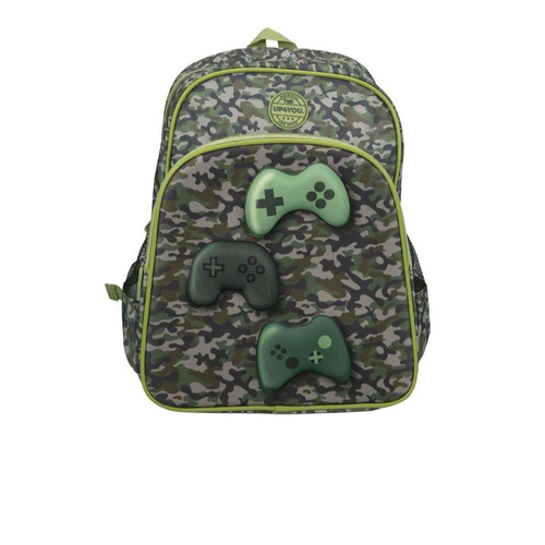 Mochila De Rodas Escolar Brancoala Games Com Parte Térmica