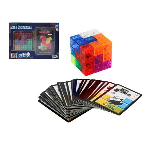 Cubo Mágico Magnético 3D Para Crianças Puzzle Cube - Emericanas