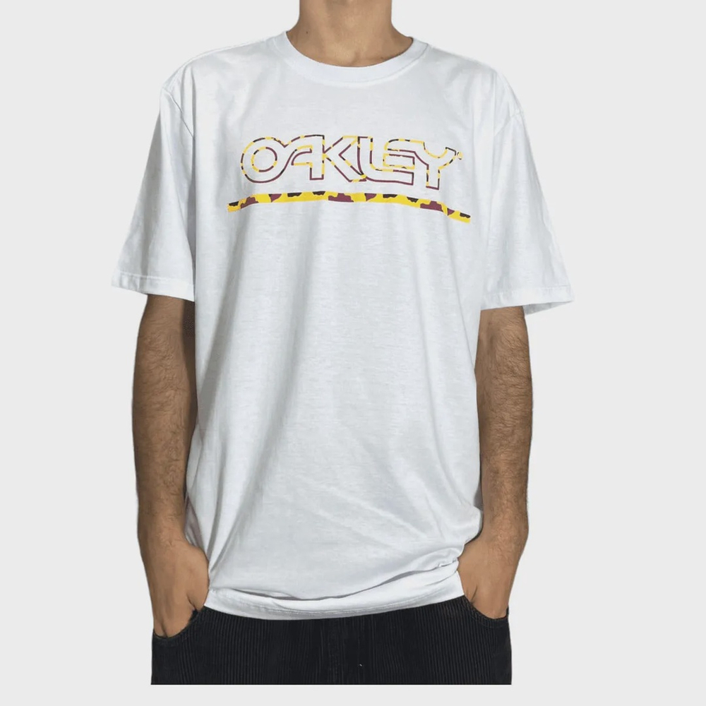 Oakley Camo Outline Oakley Tee - White