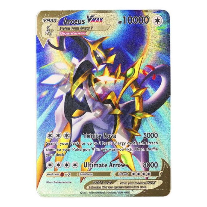 Carta Pokemon Lendário Arceus Full Art Gerações + Brindes