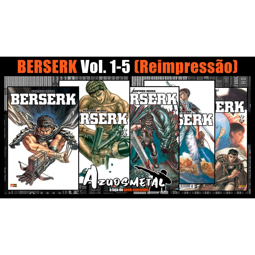 Berserk”: reimpressão já disponível na loja da Panini