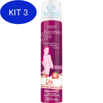 Kit 3 Desodorante Íntimo Morango Com Chantilly Facinatus Cosmético