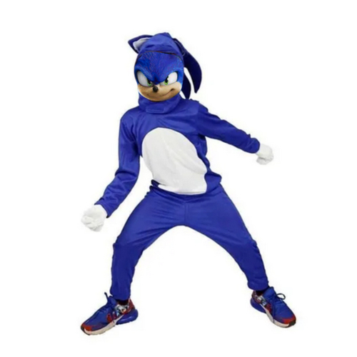 Disguise Fantasia Sonic 2 para adultos do filme Sonic, Conforme