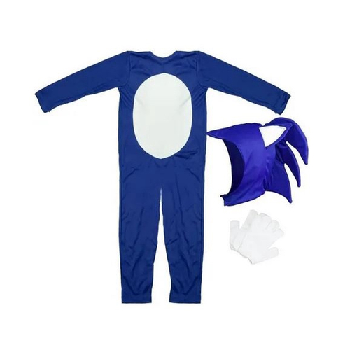 Fantasia Sonic Azul Infantil Cosplay Halloween Dry em Promoção na Americanas