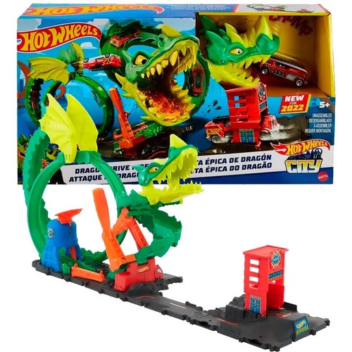 Pista Hot Wheels Dragao: comprar mais barato no Submarino