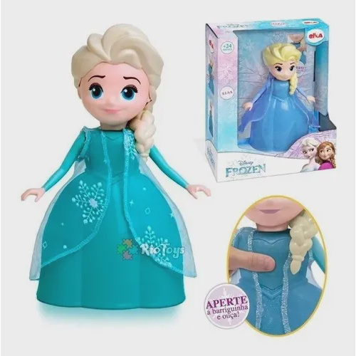 Disney - Frozen - Boneca musical princesa Anna, Frozen