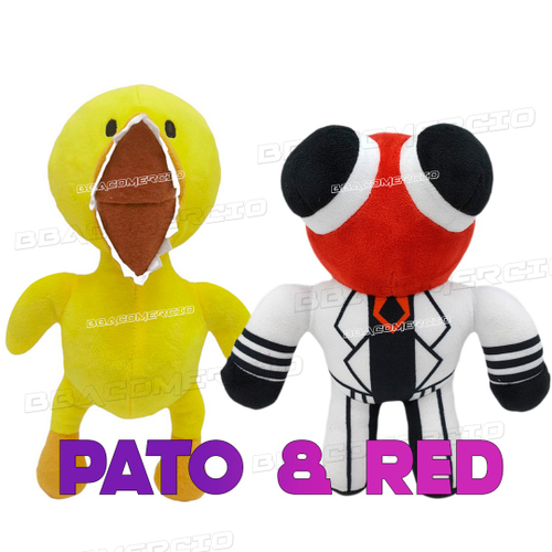 Kit Pelúcia Rainbow Friends Roblox Boneco Pato Amarelo e Red em Promoção na  Americanas