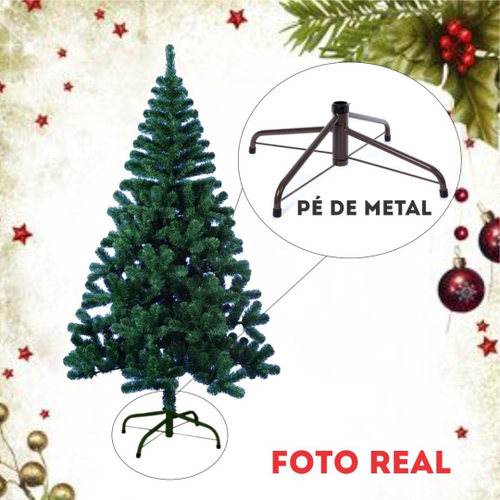 Árvore De Natal Cheia Pinheiro - 800 Galhos - 2,10m (210cm) em Promoção na Americanas Árvore De Natal Cheia Pinheiro - 800 Galhos - 2,10m (210cm) em Promoção na Americanas