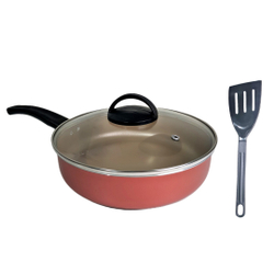 Frigideira Alta Funda 20 Cm Antiaderente c/ Tampa Vidro é boa?