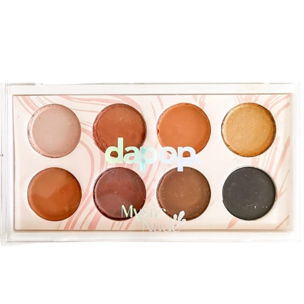 Paleta De Sombras Dapop Mystic Estojo 8 Cores Nude em Promoção na Americanas