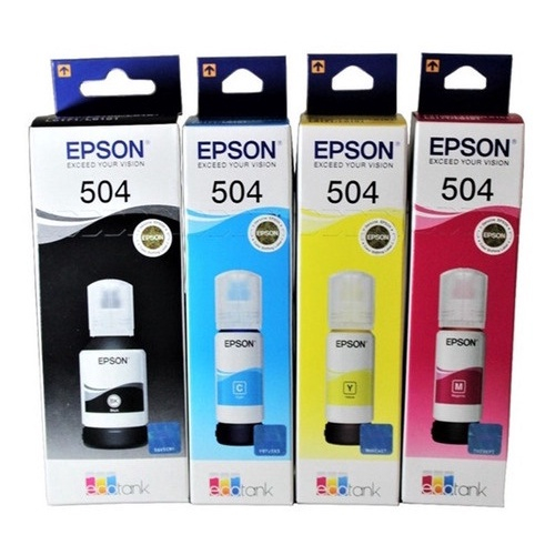 Kit Tinta Original Epson L L L L T L Submarino