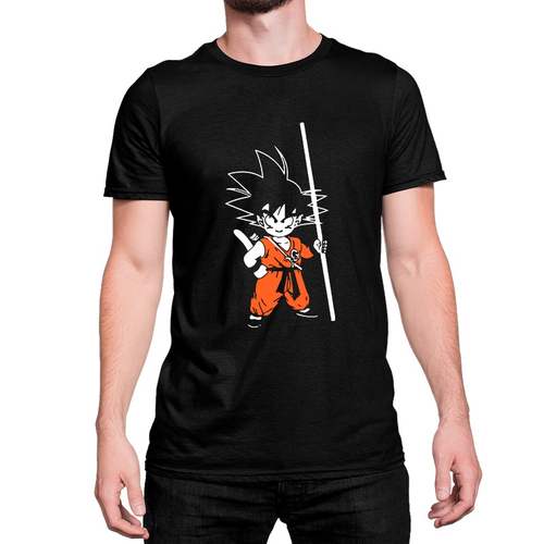 Camiseta Goku Criança dbz Anime Desenho Mangá 1005 em Promoção na Americanas