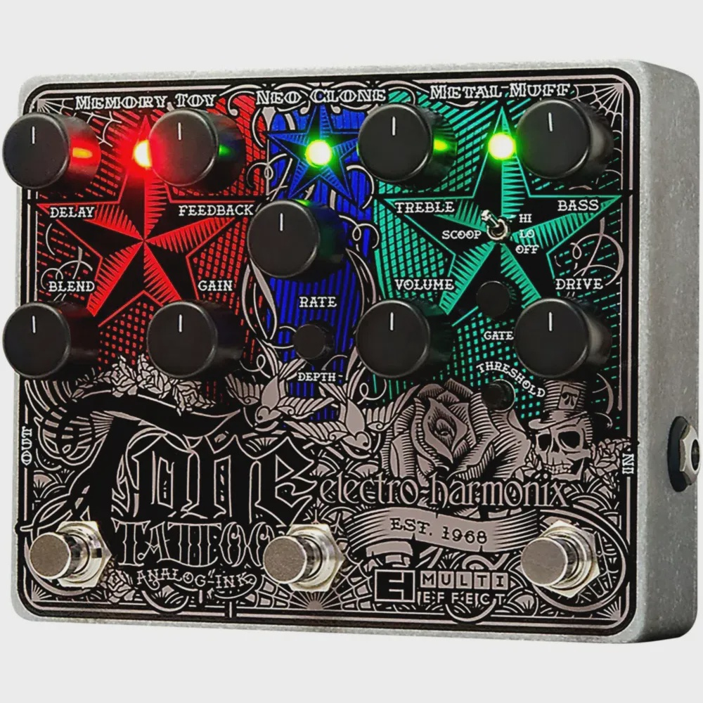 Pedal electro harmonix tone tattoo multi-effects guitar em Promoção na  Americanas