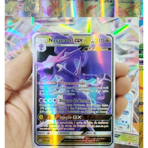 Lotes Pacotes de 5 - 30 Cartas Pokémon GX (Sem Repetidas