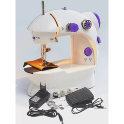 Mini Maquina De Costura Portatil Bivolt Pilhas Manual Pedal é boa?