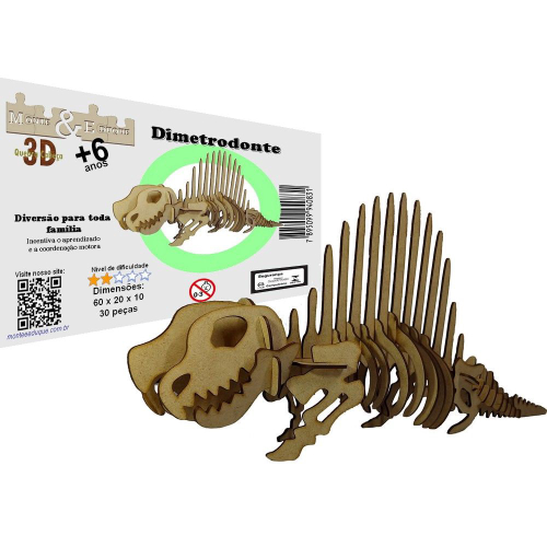 QUEBRA-CABEÇA-3D-DINOSSAURO-ALOSSAURO