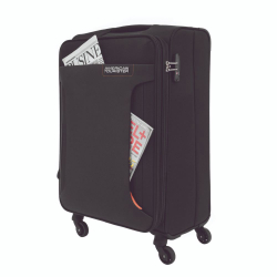Mala de Bordo Pequena para Viagem Poliester American Tourister By Samsonite Troya Cadeado Preta é boa?
