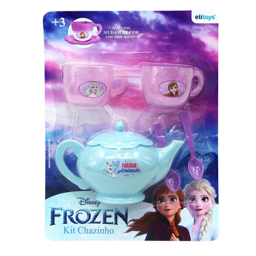 Frozen - Jogo de Chá Porcelana Infantil - Toyng - Novo Mundo