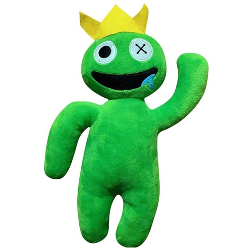 Green roblox rainbow friends boneco de pelucia