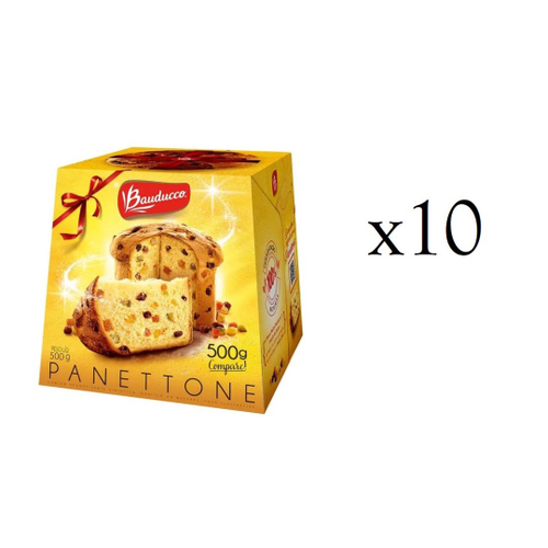 PANETTONE LIMÃO SICILIANO E PASSAS BAUDUCCO 500G