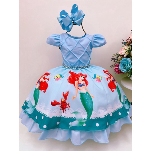 Vestido Infantil Temático Princesa