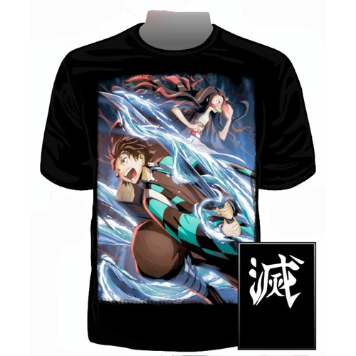 Camisa Camiseta Kokushibo Oni Kimetsu No Yaiba 3