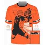 Camiseta Raglan Camp Half Blood / Acampamento Meio-Sangue / Percy Jackson -  Cor Laranja Manga Preta em Promoção na Americanas