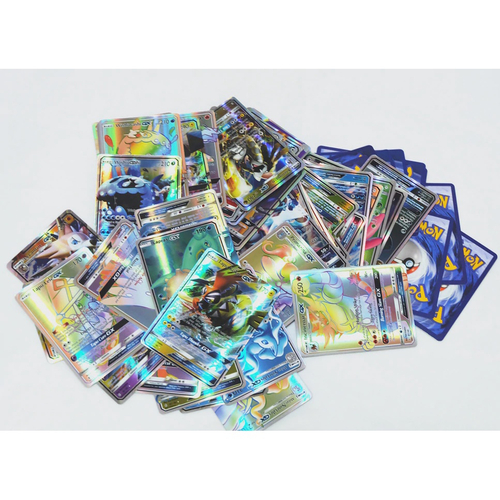 Lote Pokémon - 100 Cartinhas - Gx, V, Vmax Grátis - Original