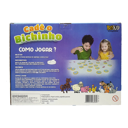 JOGO - CADÊ O BICHINHO