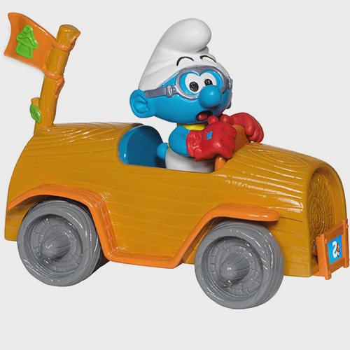 Os Smurfs - Carrinho a Fricção Com Figura do Smurf Motorista - Sunny em  Promoção na Americanas