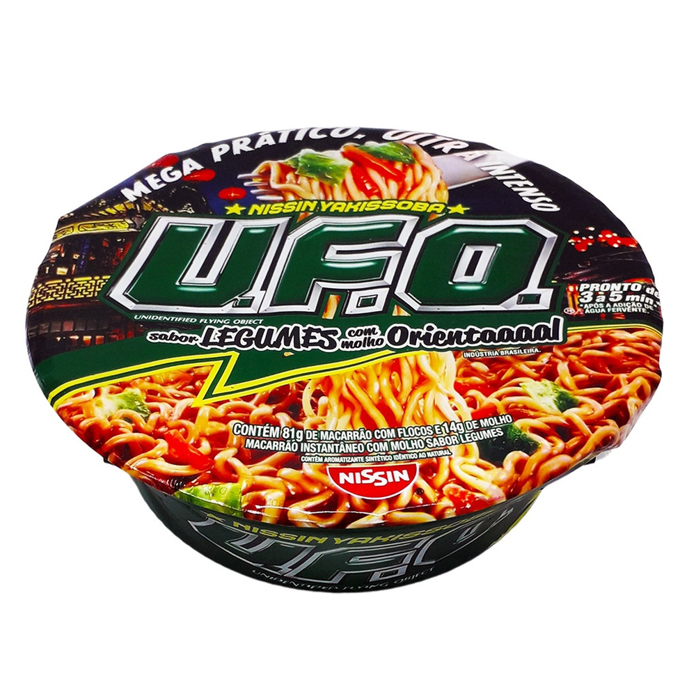 Ramen Cup Yakissoba Legumes Ufo Nissin 97g Submarino