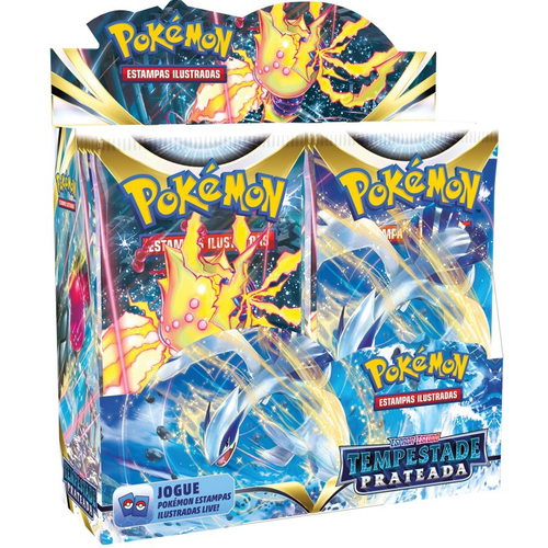 Booster Box Cartas Pokémon com 36 Pacotes Origem Perdida - Copag - Deck de  Cartas - Magazine Luiza