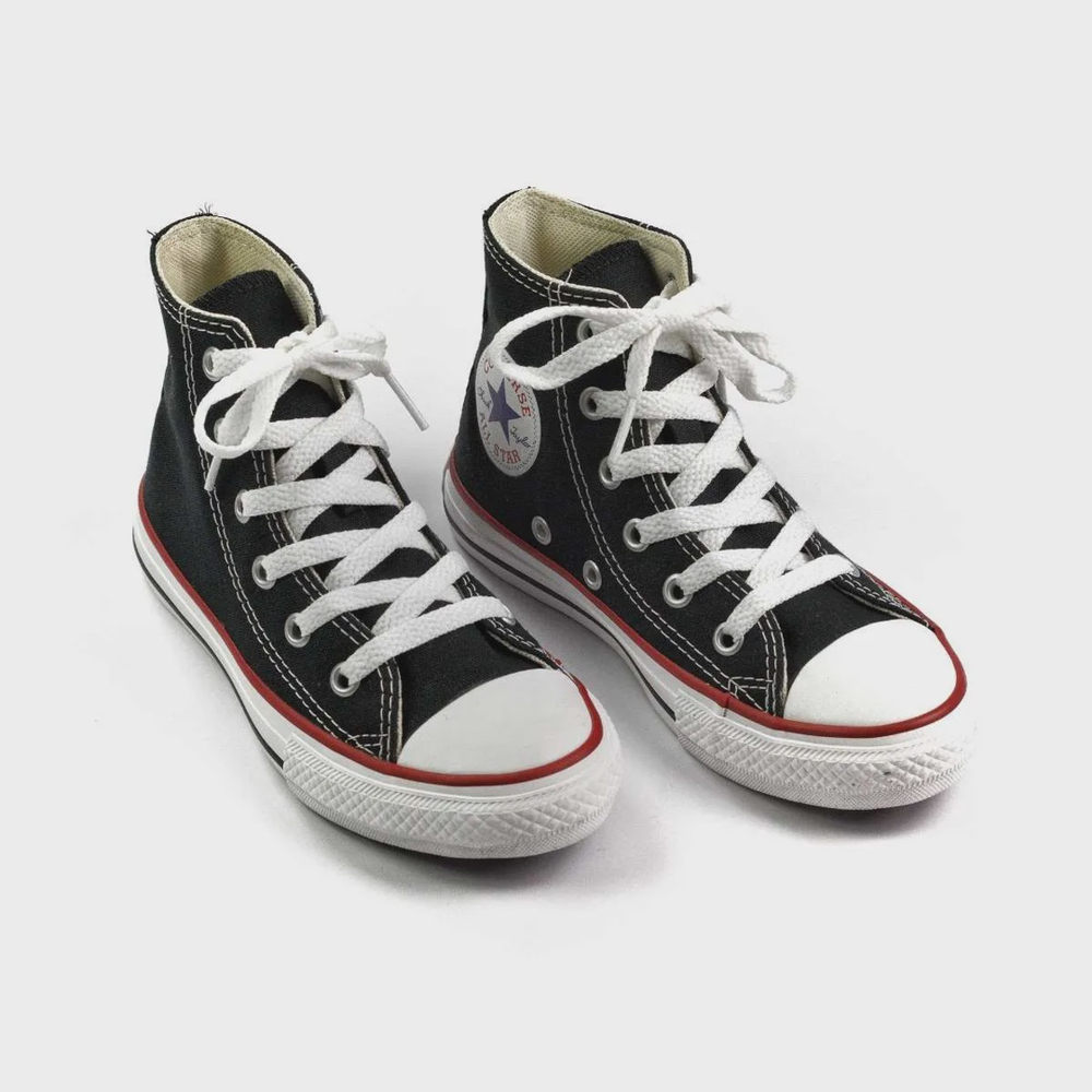 Tênis All Star CK40007 Infantil Preto Vermelho Preto