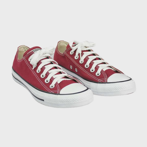 Converse basse outlet bordo