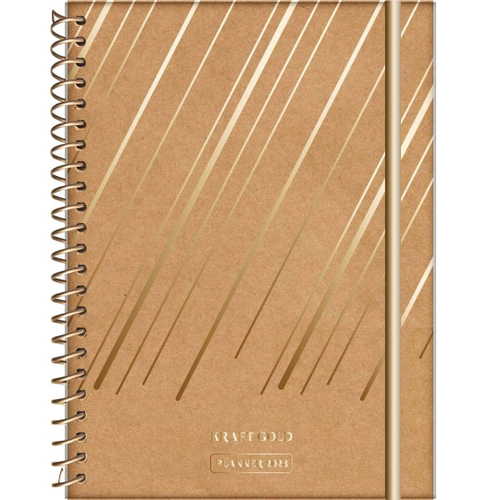 Planner Kraft Gold 2023 Jandaia em Promoção na Americanas