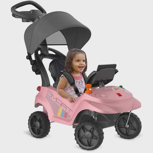 Velocípede Reclinável Rosa Bandeirante Passeio/Pedal - 352