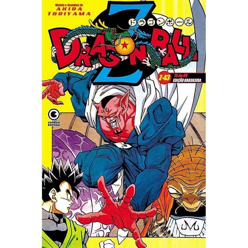 Mangá Dragon Ball Z 1 - Editora Conrad, Mangá