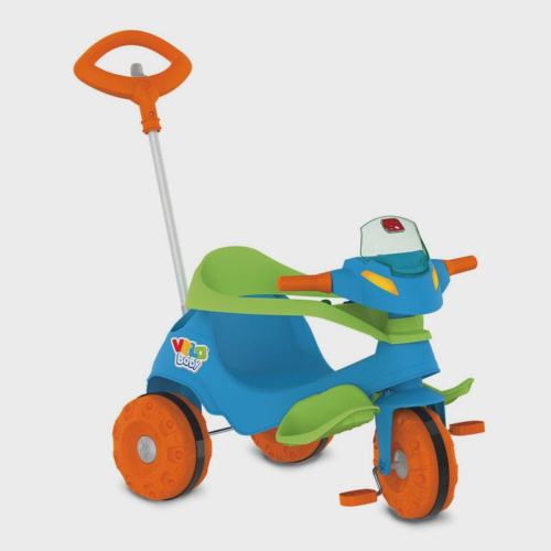 Triciclo Motoca Infantil Menino Bombeiro C/ Som - Samba Toys com o