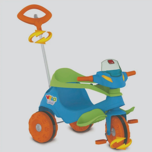 Triciclo Velotrol Infantil Motoca Motoquinha Tico Tico Fly