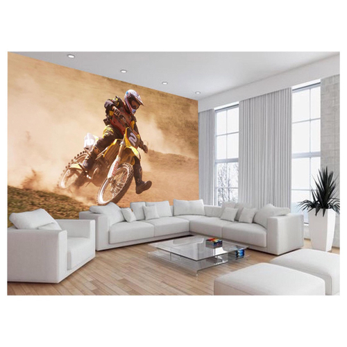 Papel De Parede 3D Moto Cross Trilha Terra Mx 3,5M Bkm06 - Você Decora -  Papel de Parede - Magazine Luiza