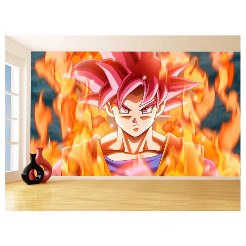 Papel De Parede 3D Dragon Ball Goku Vegeta Anime 3,5M Dbz68 - Você Decora -  Papel de Parede - Magazine Luiza