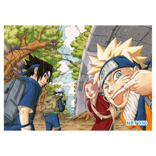 Papel De Parede Anime Naruto Mangá Desenho Art 3,5M Nrt23 no Shoptime