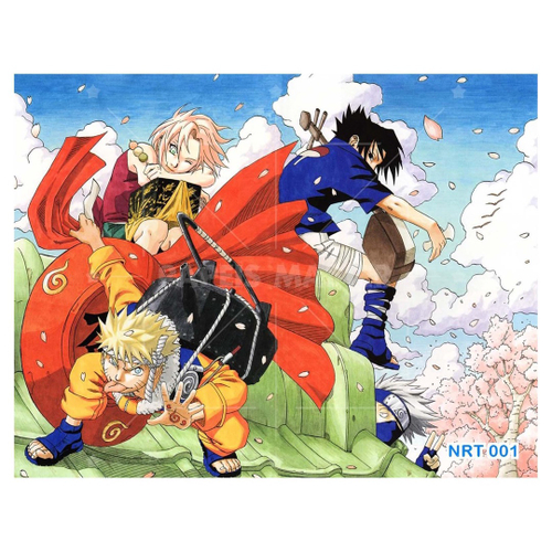 Papel De Parede Anime Naruto Mangá Desenho Art 3,5M Nrt22 - Você