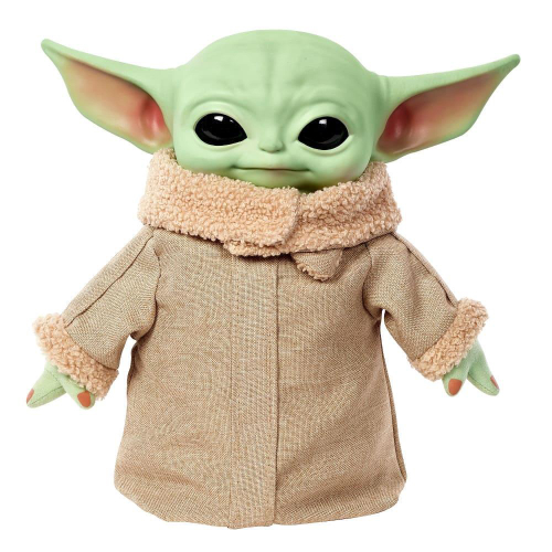 Pelúcia Star Wars Grogu com Sons e Movimentos - Mattel no Shoptime