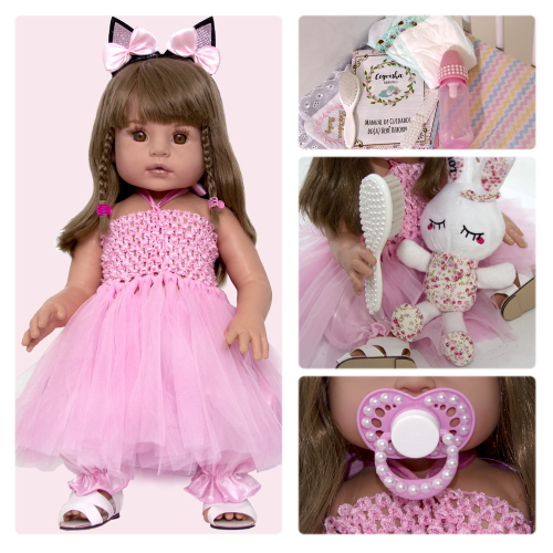 Boneca Pelúcia Gata Gatinha Marie Bebê Baby - Disney Babies