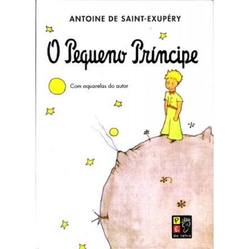 Livro O Pequeno Príncipe Capa Azul - Autor Antoine De Saint-Exupéry