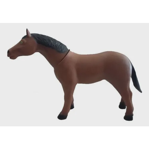 HOMCOM Cavalo de Brinquedo para Crianças acima de 3 Anos com Sons Realistas  85x28x60 cm Marrom